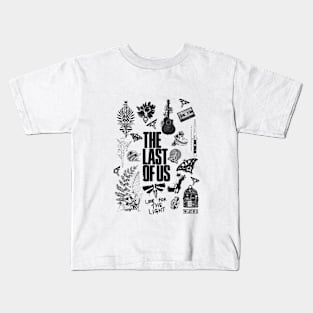 The Last of Us all in one black Kids T-Shirt